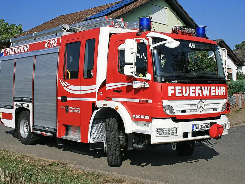 Caminhão de bombeiros